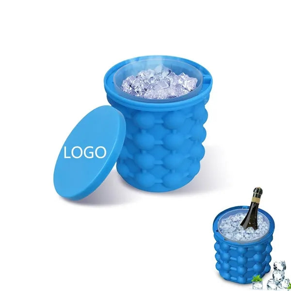 Silicone Ice Tray Mold Bucket