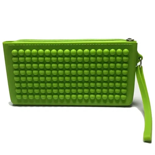 Silicone Purse Wallet Pencil Bag