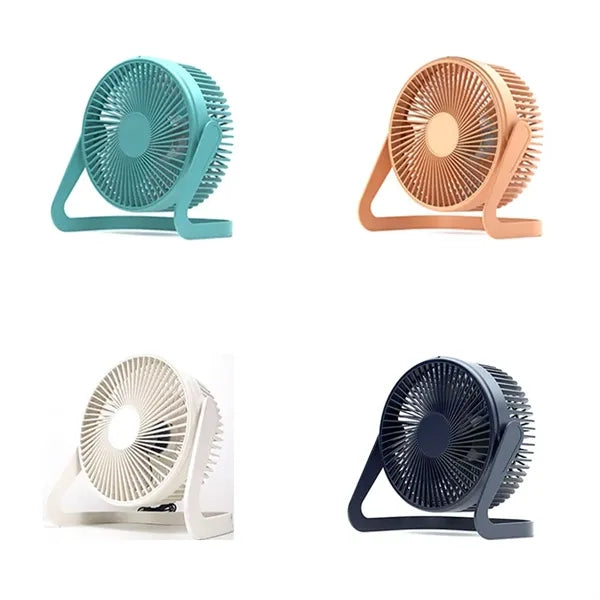 2 Speed Adjustable Portable Small Powerful USB Desk Fan