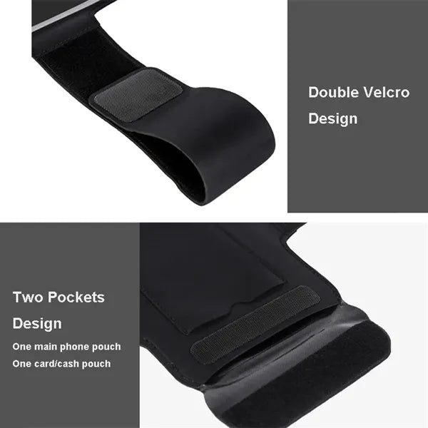 Sports Cell Phone Case Running Armband With Card/Cash Slot