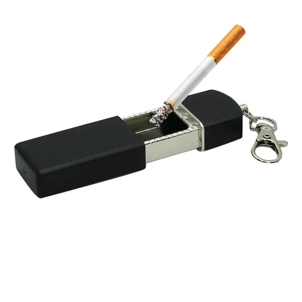 Smoking Portable Metal Pocket Key Chain Ashtray
