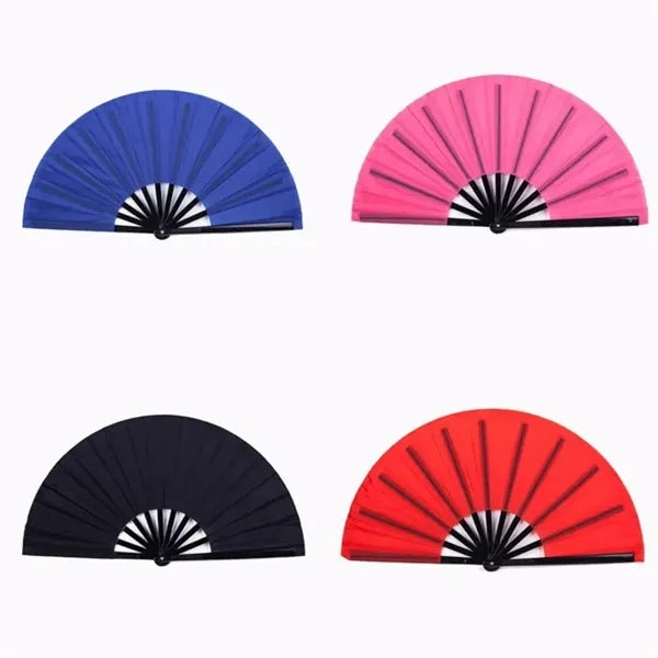 Folding Plastic Kungfu Tai-chi Dancing Fan