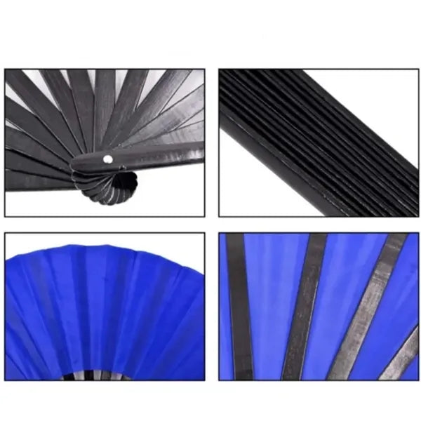 Folding Plastic Kungfu Tai-chi Dancing Fan