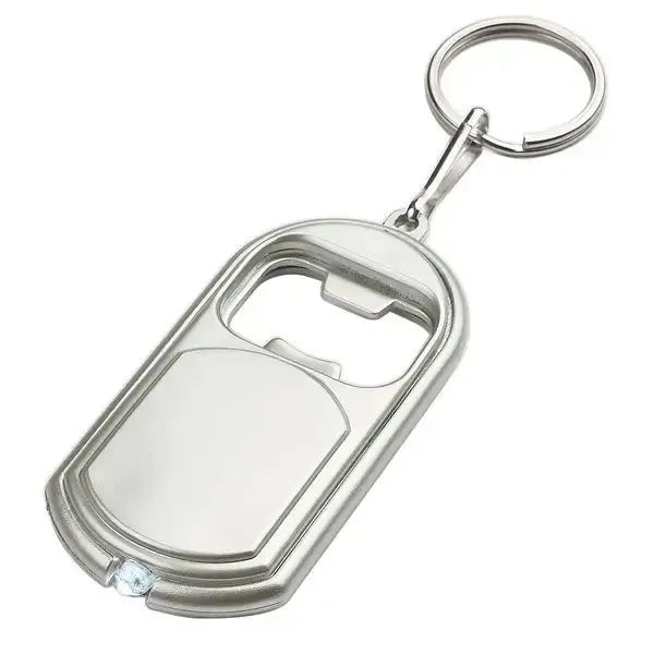 Bottle Opener Key Chain With LED Light Flashlight