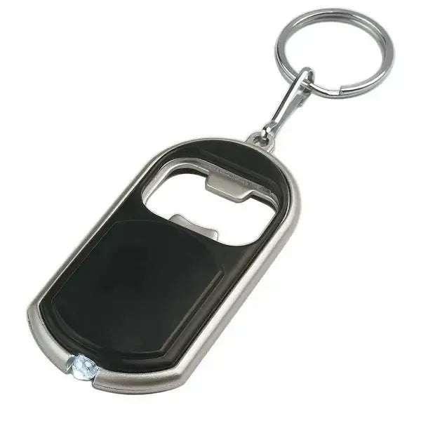Bottle Opener Key Chain With LED Light Flashlight
