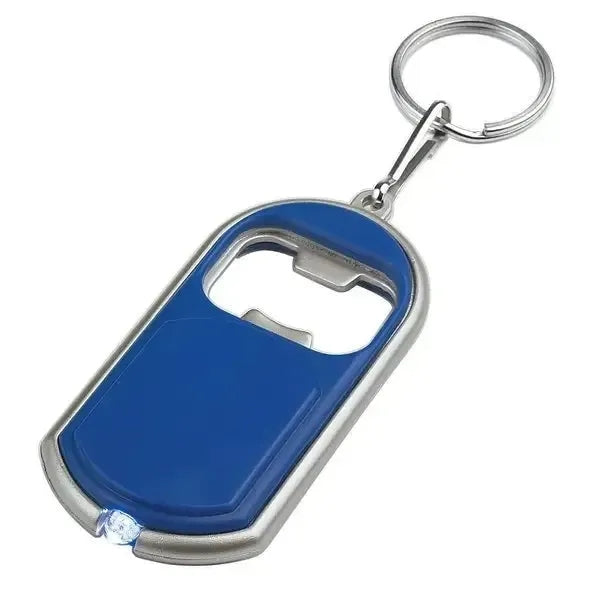 Bottle Opener Key Chain With LED Light Flashlight