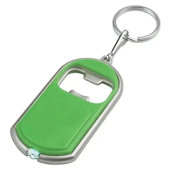 Bottle Opener Key Chain With LED Light Flashlight