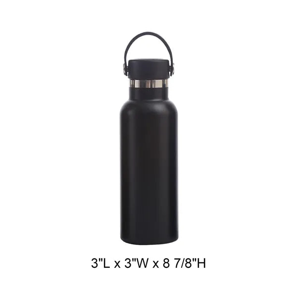 17 oz Portable Handle Thermos Vacuum Insulated Bottle
