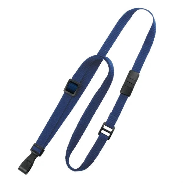 3/4" Adjustable Custom Silkscreen Lanyard