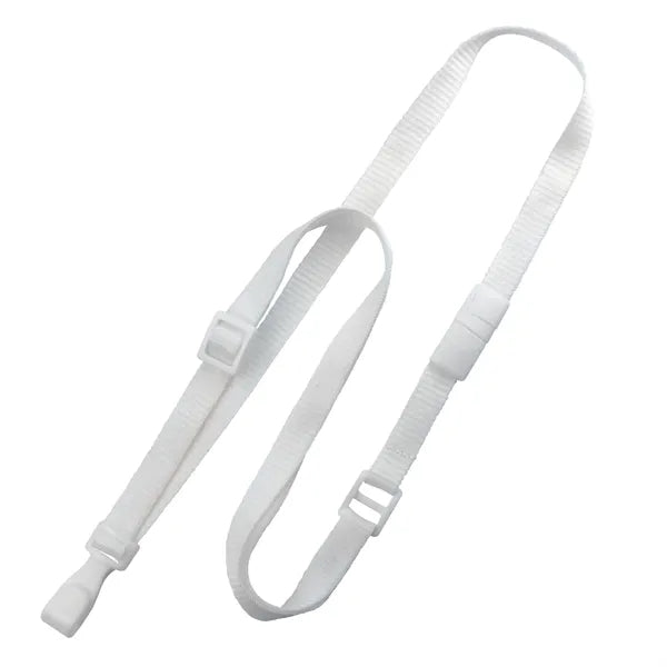 3/4" Adjustable Custom Silkscreen Lanyard