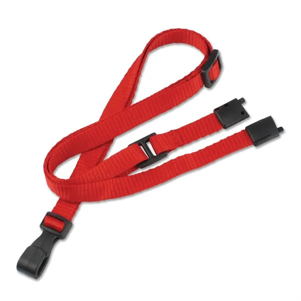 3/4" Adjustable Custom Silkscreen Lanyard