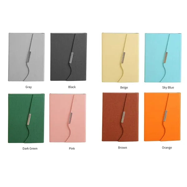 Simple Tri-Fold A5 Business Notebook
