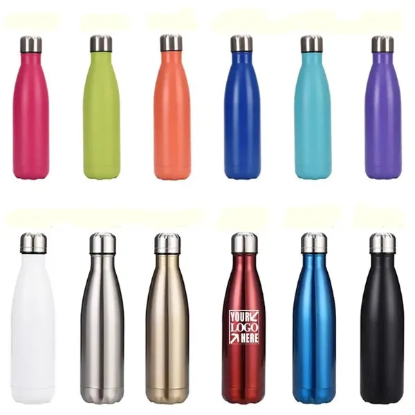 17oz Double-Wall Vacuum Insulated Stainless Steel Bottle