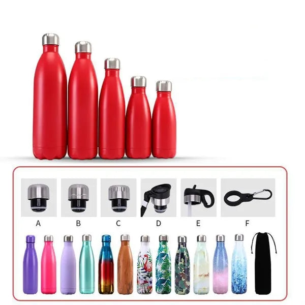 17oz Double-Wall Vacuum Insulated Stainless Steel Bottle