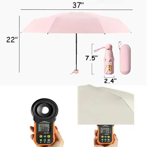 Mini Capsule Foldable Pocket Umbrella