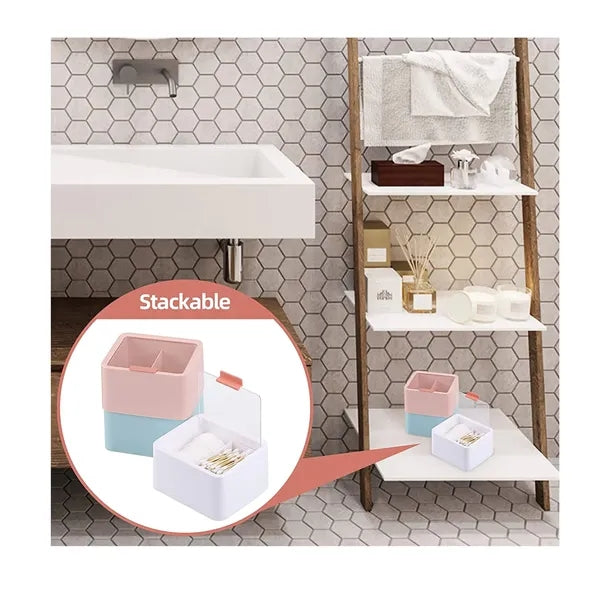 2 Slot Cotton Swab Ball Holder