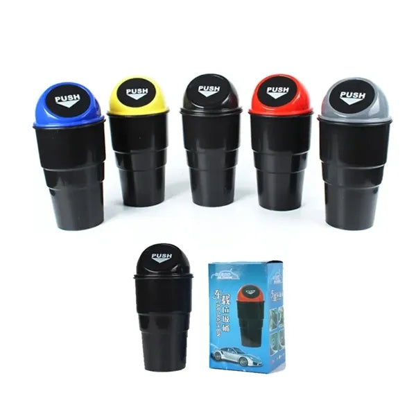 Mini Home Office Auto Car plastic garbage bin trash can