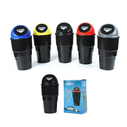 Mini Home Office Auto Car plastic garbage bin trash can