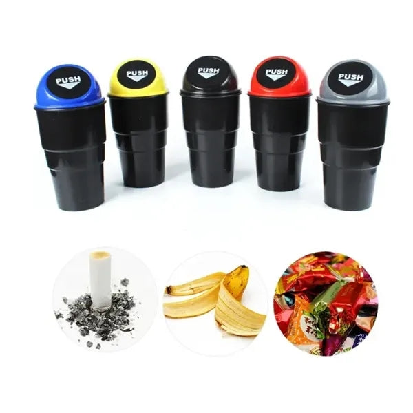 Mini Home Office Auto Car plastic garbage bin trash can