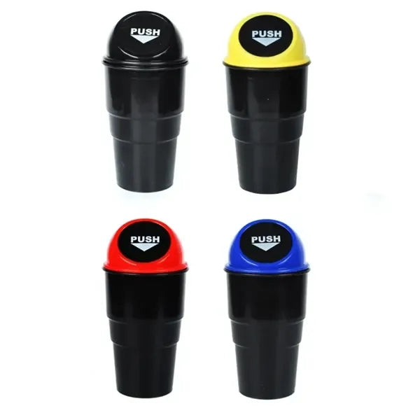 Mini Home Office Auto Car plastic garbage bin trash can