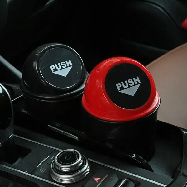 Mini Home Office Auto Car plastic garbage bin trash can