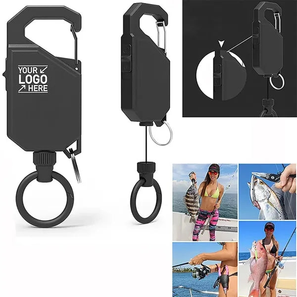 Retractable Chain Key Rings