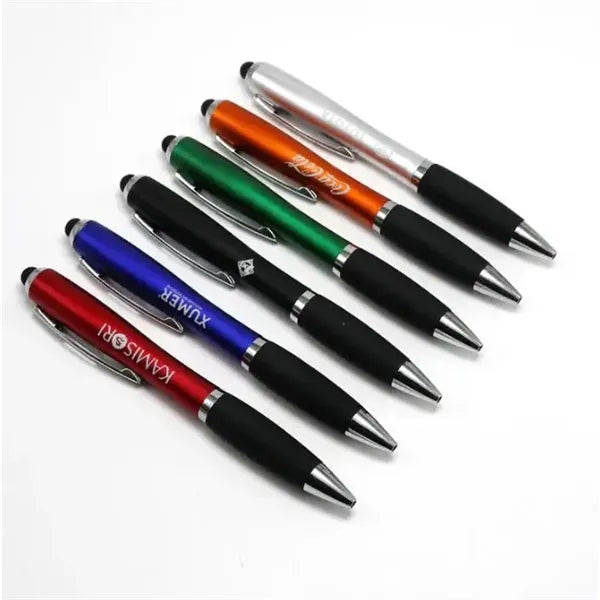 Holiday Gifts Light Up Stylus Ballpoint Pen