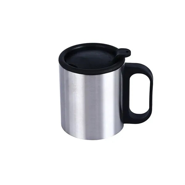 220 ML Stainless Steel Mug with Screw Carabiner Handle