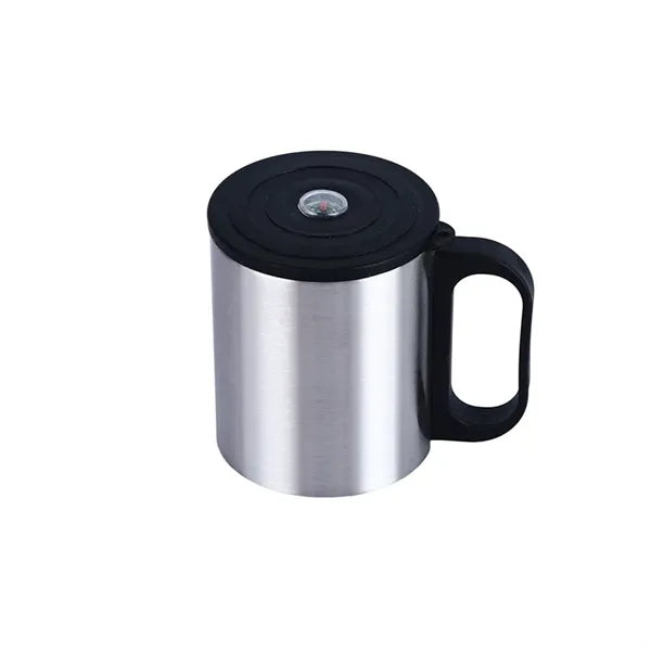 220 ML Stainless Steel Mug with Screw Carabiner Handle