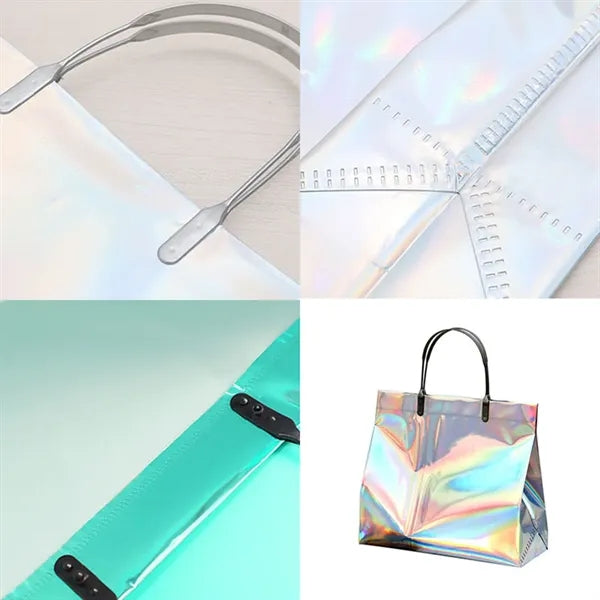 PVC Laser Holographic Tote Bags