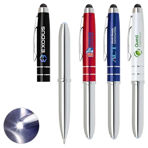 Cap Off 3-in-1 LED Stylus Pen