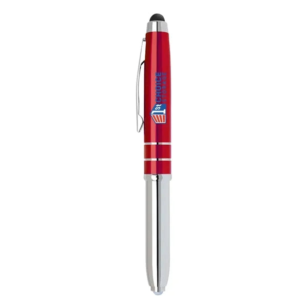 Cap Off 3-in-1 LED Stylus Pen
