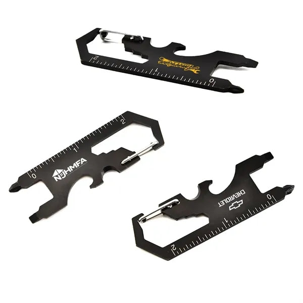 Multitool Carabiner Keychain
