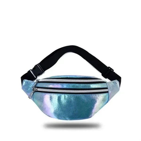 Laser Holographic Fanny Packs Waist Bag