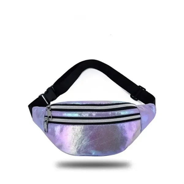 Laser Holographic Fanny Packs Waist Bag