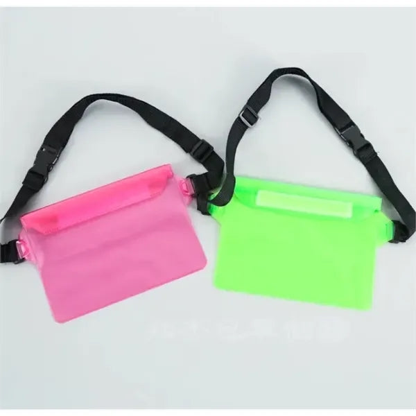 Waterproof cell phone organizer pouch hanging waist bag