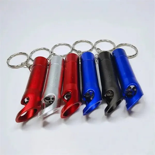 Beer Bottle Opener With Led Flashing Light with Key Ring
