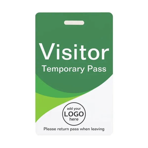Plastic ID Badge Photo Identification Card