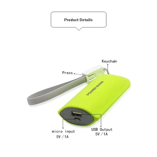 5200mAh Power Bank with Key Chain