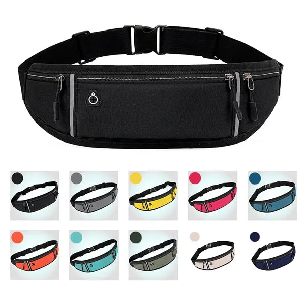 Adjustable Running Belt Waist Bag Sport Workout Fanny Pack