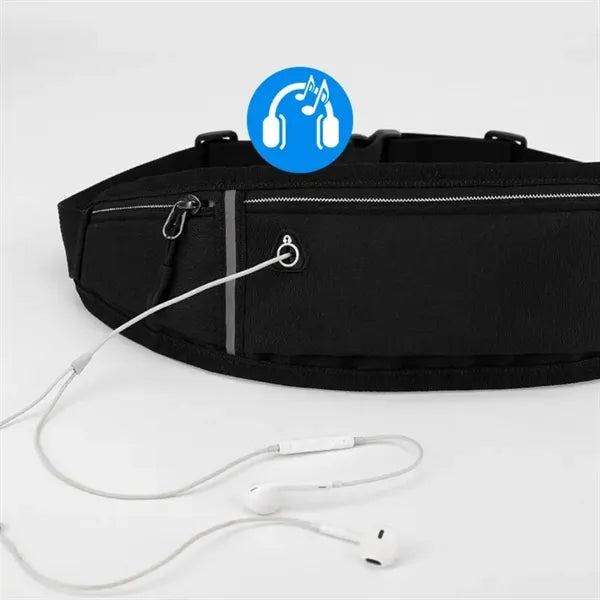 Adjustable Running Belt Waist Bag Sport Workout Fanny Pack