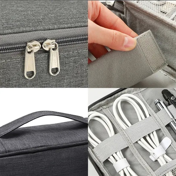 Travel Electronics Cable Organizer Digital Storage Bag
