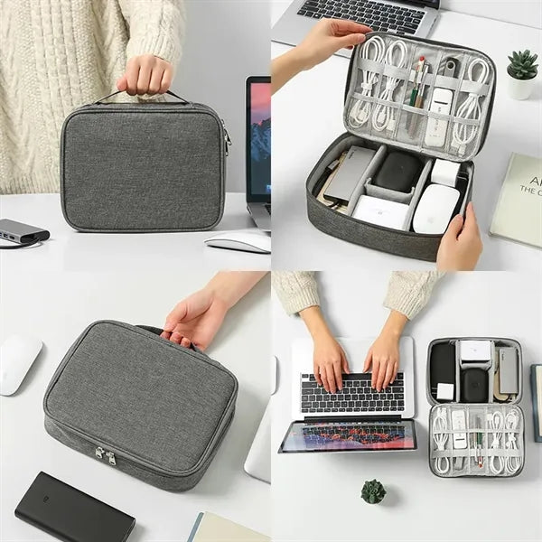 Travel Electronics Cable Organizer Digital Storage Bag