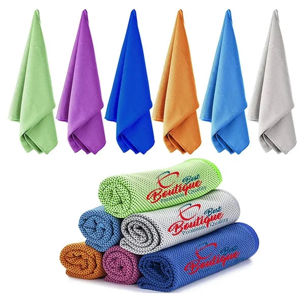 Soft Breathable Sports Cooling Towels for Neck and Face