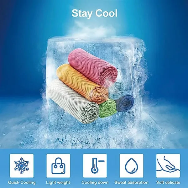 Soft Breathable Sports Cooling Towels for Neck and Face