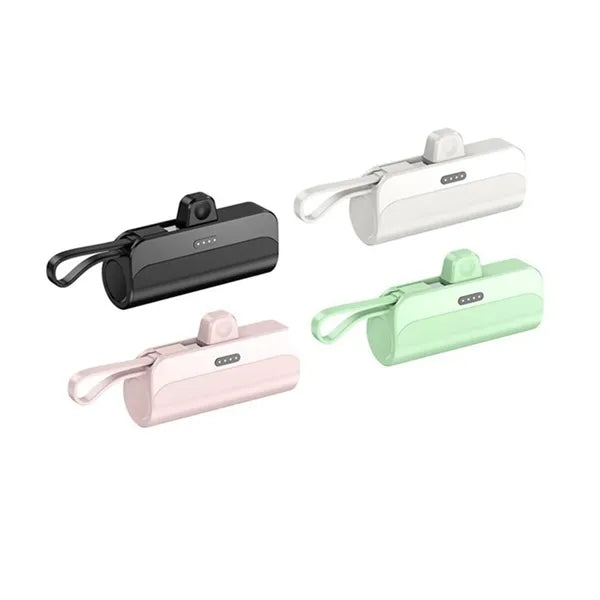 2 in 1 Pocket Keychain Emergency Powerbank with Cable