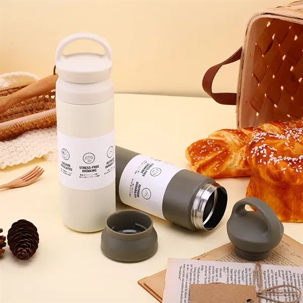 16oz Stainless Steel Vacuum Insulated Cup With Handle