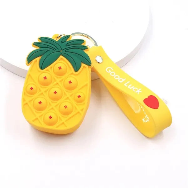 Push Bubble Pop-it Key Chain Stress Relief Coin Purse Bag