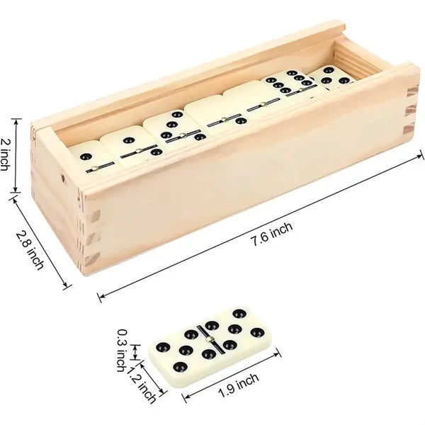 Classical Double 6 Domino Game Set