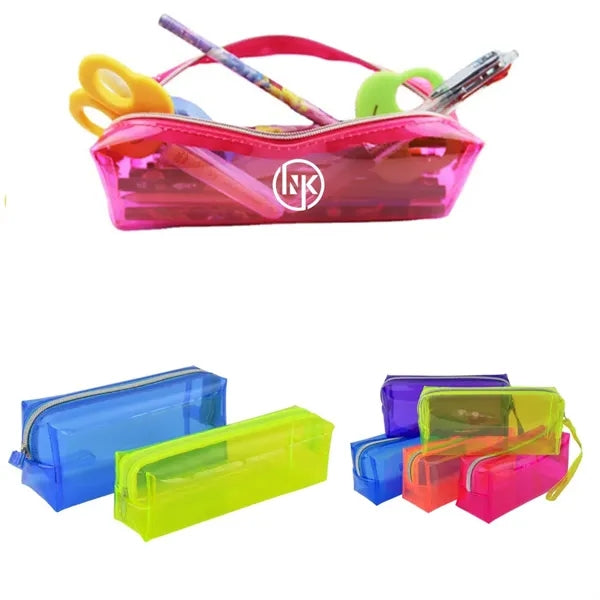 PVC Clear Cosmetic Tool Pouch Bag